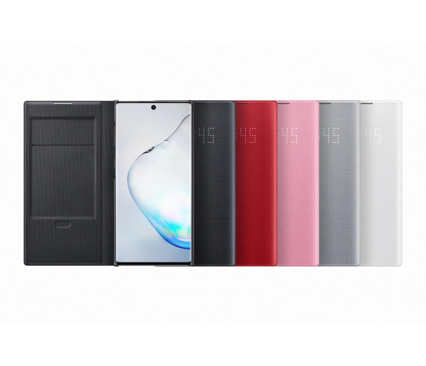 Samsung LED View Cover do Galaxy Note 10 srebrny - 508371 - zdjęcie 4
